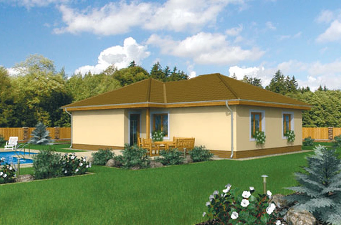 Dřevostavba bungalow 59