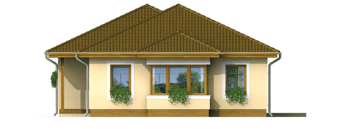 Zděná stavba bungalow 59